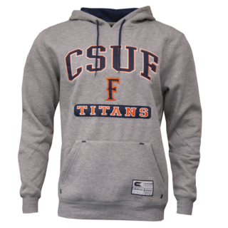 Colosseum CSUF Titans Hood - Grey Heather